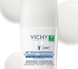 VICHY DÉODORANT 24H TOUCHER SEC PEAU SENSIBLE ROLL-ON 50ML