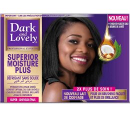 DARK AND LOVELY SUPERIOR MOISTURE PLUS DÉFRISANT SANS SOUDE SUPER