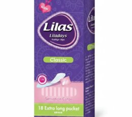 LILAS PROTÈGE-SLIPS CLASSIC EXTRA LONG POCKET 18U