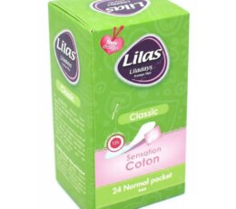 LILAS PROTÈGE-SLIPS CLASSIC SENSATION COTON NORMAL 24U