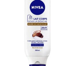 NIVEA LAIT CORPS BEURRE DE CACAO PEAUX MATES À FONCÉES 250ML