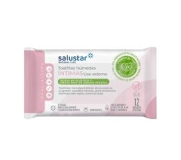 SALUSTAR LINGETTES HUMIDES INTIMES 12U