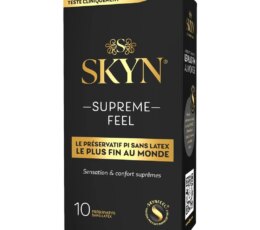 SKYN SUPREME FEEL PRÉSERVATIF ULTRA-FIN SANS LATEX 10u