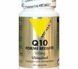 VIT'ALL+ Q10 REDUIT UBIQUINOL 100MG 30 CAPSULES